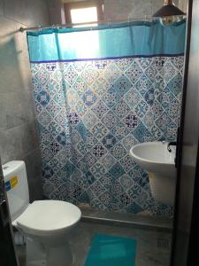 Koupelna v ubytování Turquoise