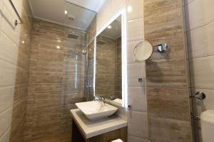 Koupelna v ubytování Verdi Rooms