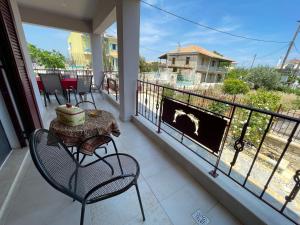En balkon eller terrasse på Panselinos