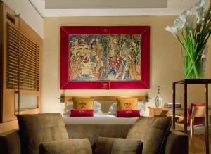 Posezení v ubytování Bio Hotel Raphael - Relais & Châteaux