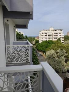 Balkón nebo terasa v ubytování Hotel Caravel Park