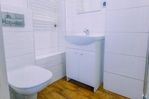 Ванна кімната в Pokoje gościnne Niklówka pod kolejką na Skrzyczne
