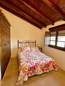 Krevet ili kreveti u jedinici u objektu Casa rural Molino los Patos, Yunquera