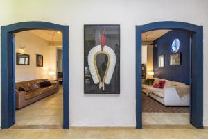 Postel nebo postele na pokoji v ubytování Pousada Casa dos Autores + 37 fotografií