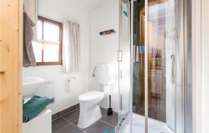 Kúpeľňa v ubytovaní Ferienhaus Heiligenbrunn
