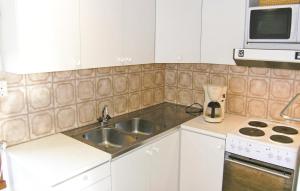 Η κουζίνα ή μικρή κουζίνα στο Holiday Home Jonshult Hjältevad
