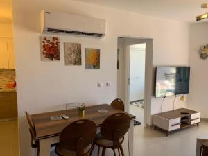 TV a/nebo společenská místnost v ubytování Marassi Marina