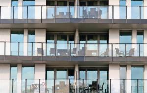 Ein Balkon oder eine Terrasse in der Unterkunft Highend Travemünde - Whg 202