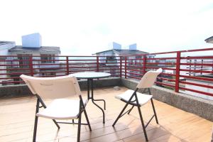 Balkon oz. terasa v nastanitvi Yilan B&B - Happy Snail