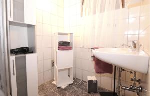 Kúpeľňa v ubytovaní Großes Ferienhaus Dalaas