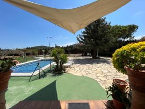 Bazén v ubytování La Casita (Villa cerca de Peñíscola y Morella) nebo v jeho okolí