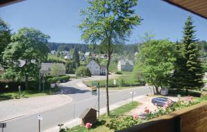 a view of a street from a house at Pet Friendly Apartment in Carlsfeld