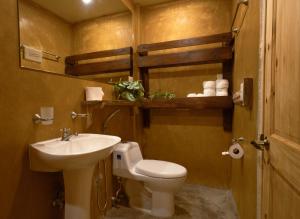 Kylpyhuone majoituspaikassa Casa Wabi Sabi