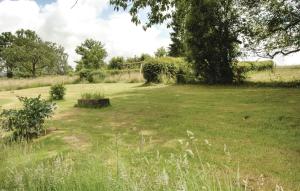 a large grassy field with a tree in it at La Maison D'albertine in Briscol +43 photos