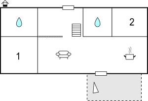 een schematisch diagram van de experimentele opstelling voor het voorgestelde algoritme bij 2 Bedroom Amazing Home In Vimmerby in Vimmerby