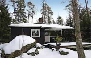 Lovely Home In Simlngsdalen With Kitchen trong mùa đông