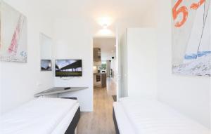 TV/Unterhaltungsangebot in der Unterkunft Priwallpromenade 23, Whg 1