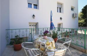 Balkón alebo terasa v ubytovaní Apartment Kastel Sucurac Ivana Pavla Ii,