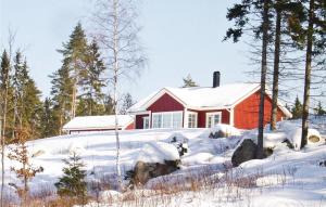 Nice Home In Tingsryd With 3 Bedrooms, Sauna And Wifi under vintern