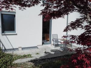 A garden outside Pension Kappel