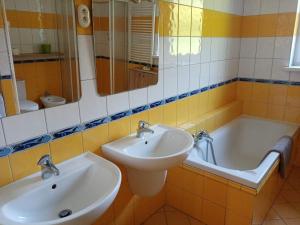 Koupelna v ubytování Apartmán XXL
