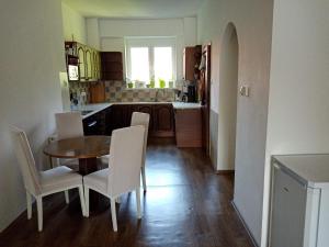 Kuchyň nebo kuchyňský kout v ubytování Apartmán XXL