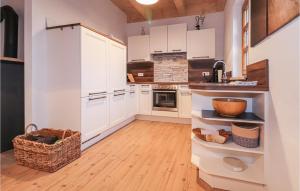 Kuchyň nebo kuchyňský kout v ubytování Ferienhaus Im Suedburgenland