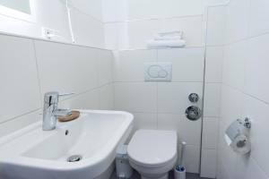 Koupelna v ubytování Aparthotel Stoll