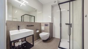 Ένα μπάνιο στο Prywatny Apartament na Spokojnej - Holiday City
