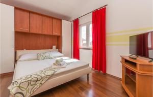 Posteľ alebo postele v izbe v ubytovaní Stunning Home In Biograd Na Moru