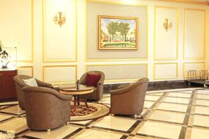 Posezení v ubytování Fushin Hotel Taipei
