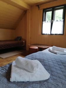 Posteľ alebo postele v izbe v ubytovaní San Korana