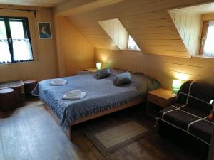 מיטה או מיטות בחדר ב-San Korana