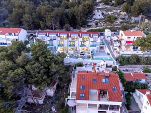an aerial view of a building at NEW! ReLux Hvar - Remote Luxury Homes in Hvar