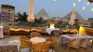 Restaurace v ubytování Makadi Pyramids View