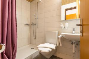 Koupelna v ubytování Seehotel Sternen