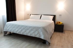 Postel nebo postele na pokoji v ubytování Hotel Cajeta