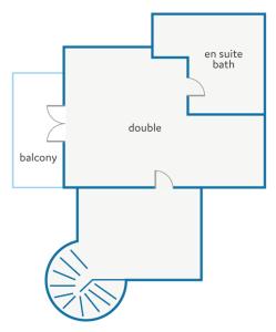 The floor plan of Villa Vientosol by Villa Plus