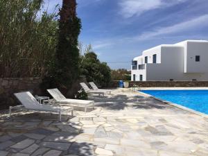 Bazén v ubytovaní Beautiful, sunny apartment in Mykonos Town alebo v jeho blízkosti