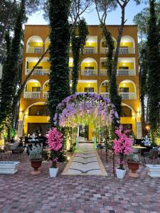 Zahrada ubytování Hotel Mali i Robit