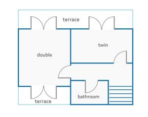 Plan piętra w obiekcie Villa Sirena by Villa Plus
