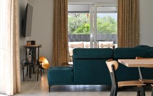 Posezení v ubytování Luxury Apartment Maravic with Private Pool