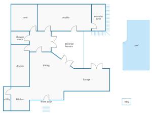 Plan piętra w obiekcie Villa Maca by Villa Plus