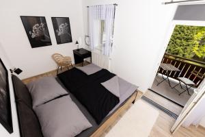 Postel nebo postele na pokoji v ubytování Apartmán 21 Hubertus