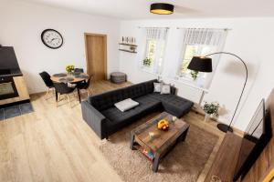 Posezení v ubytování Apartmán 21 Hubertus