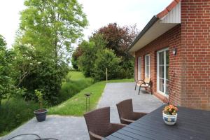 Zahrada ubytování Haus Deichterrasse