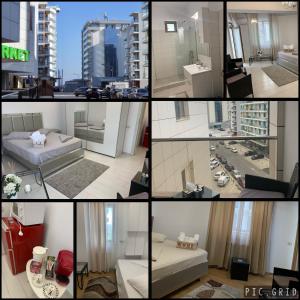a collage of photos of a apartment at Premier Apartaments by Twin Residence in Mamaia +132 photos
