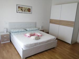 Postel nebo postele na pokoji v ubytování Due Magnolie
