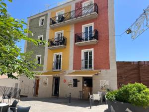 Budova, kde se apartmán nachází