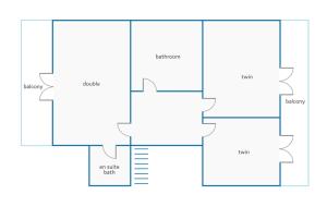 Plan piętra w obiekcie Villa Tabaiba by Villa Plus
